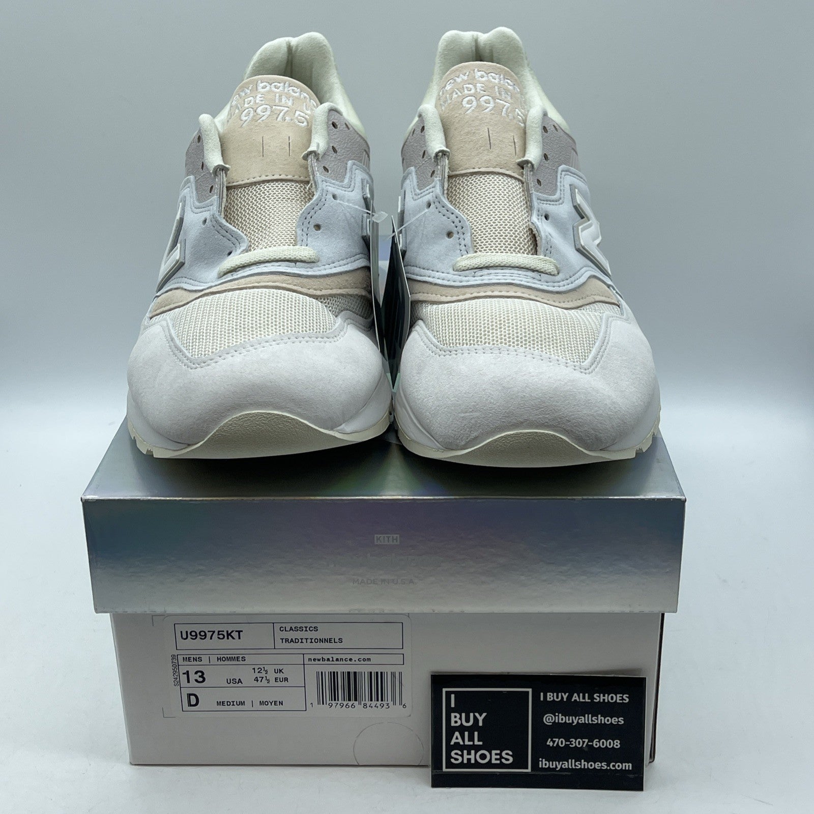 Size 13 - New Balance Ronnie Fieg x 997.5 Made in USA Easter Pack - Ice Blue...