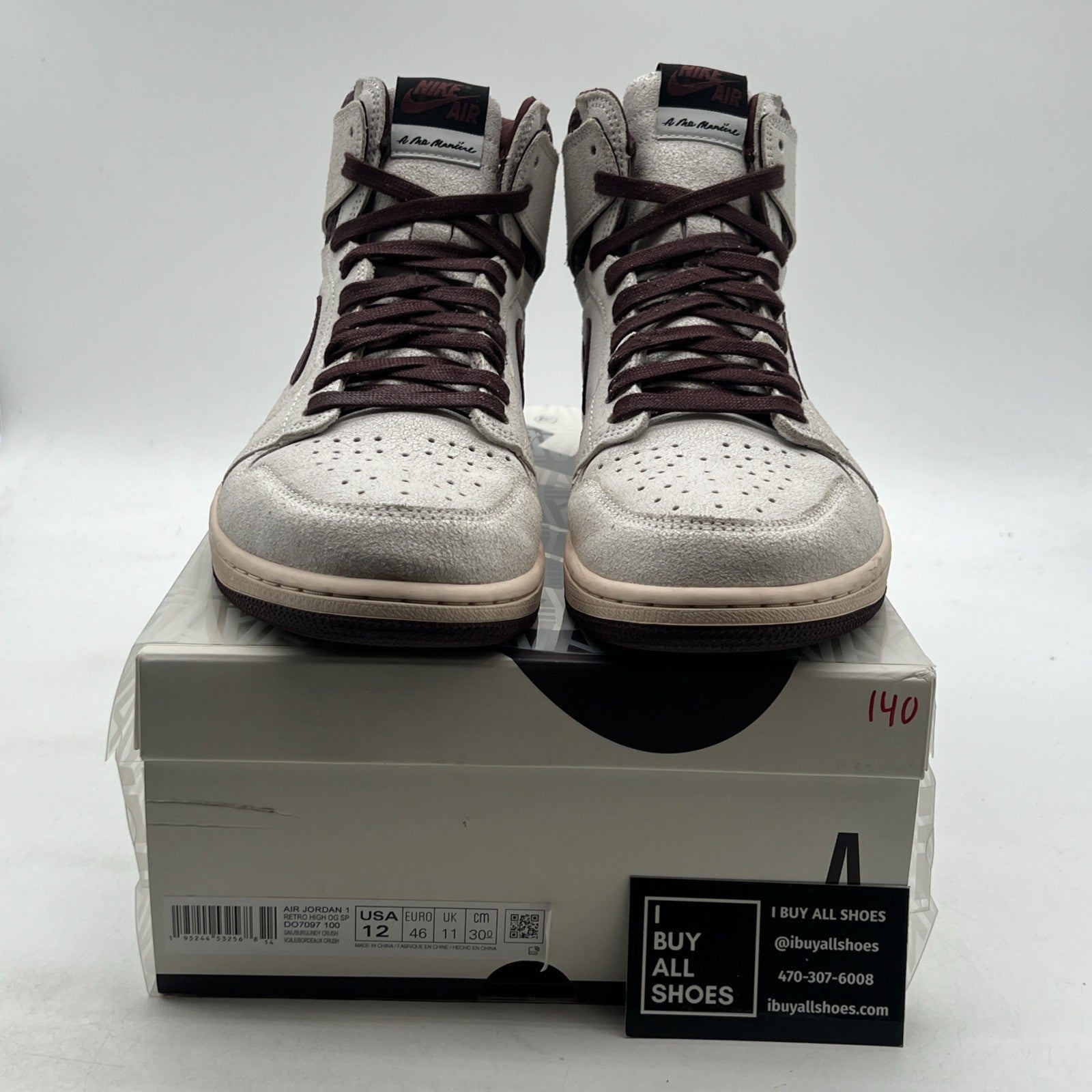 Size 12 - Air Jordan 1 OG x A Ma Maniere High Airness (DO7097-100)