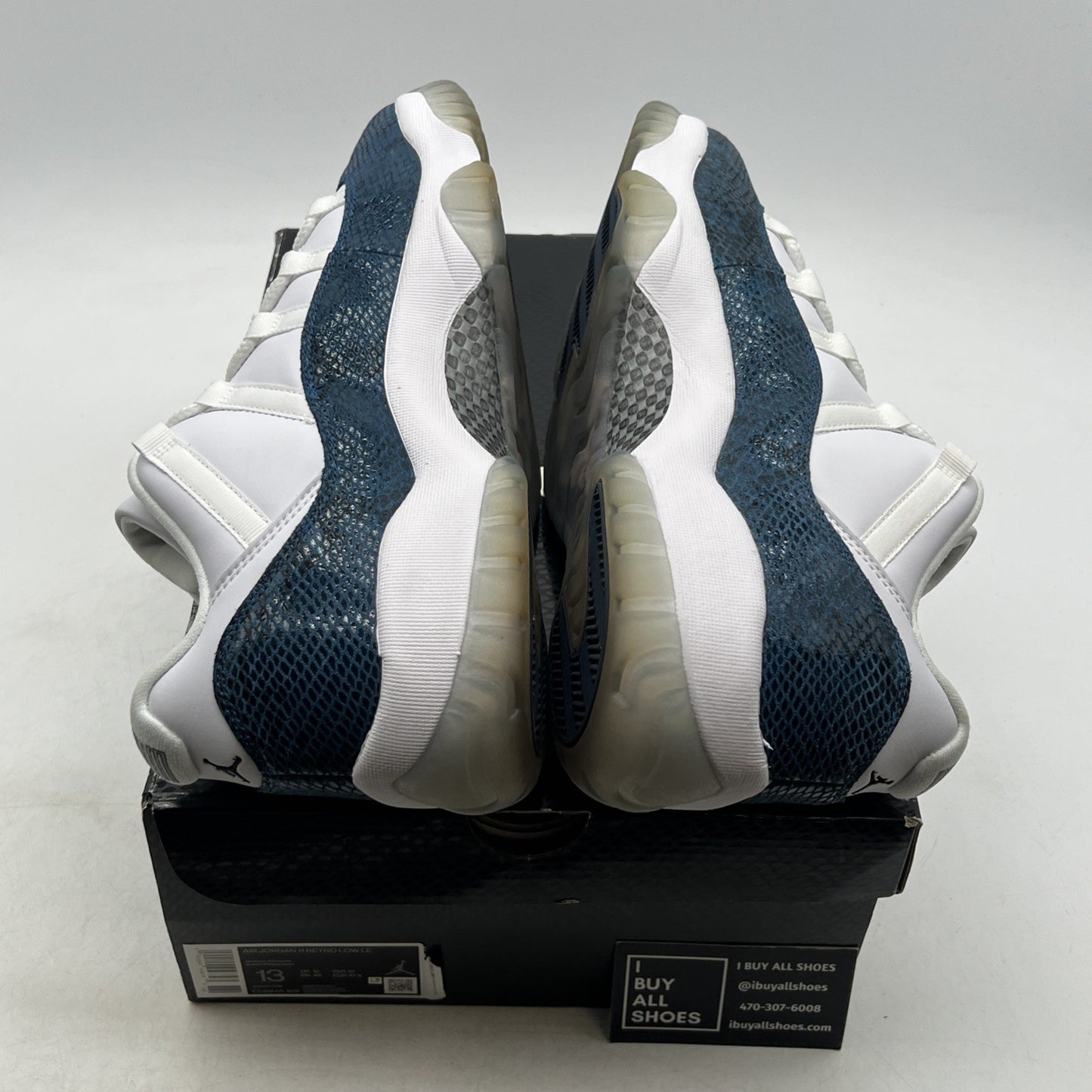 Size 13 - Air Jordan 11 Retro Low Snakeskin 2019 (CD6846-102)