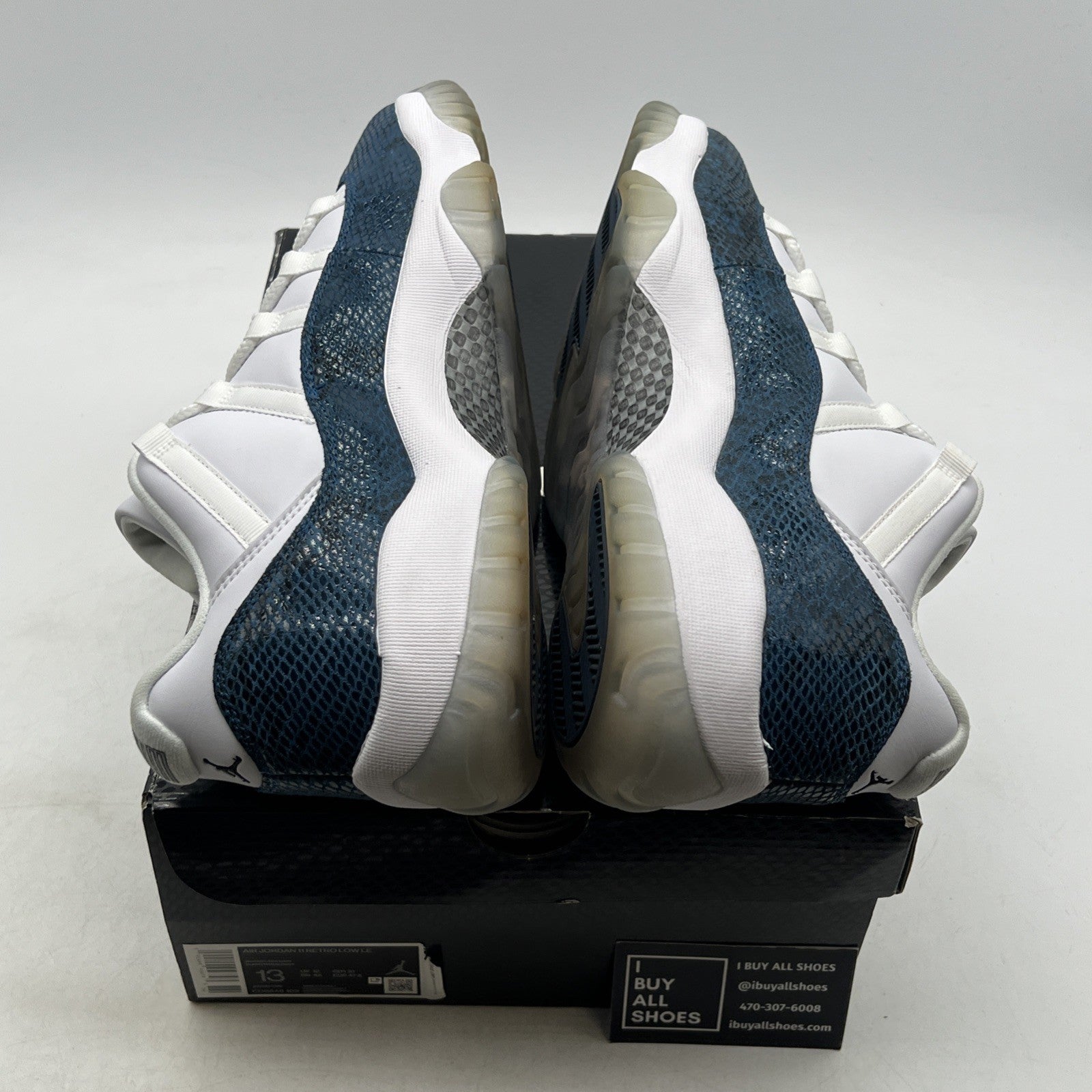 Size 13 - Air Jordan 11 Retro Low Snakeskin 2019 (CD6846-102)
