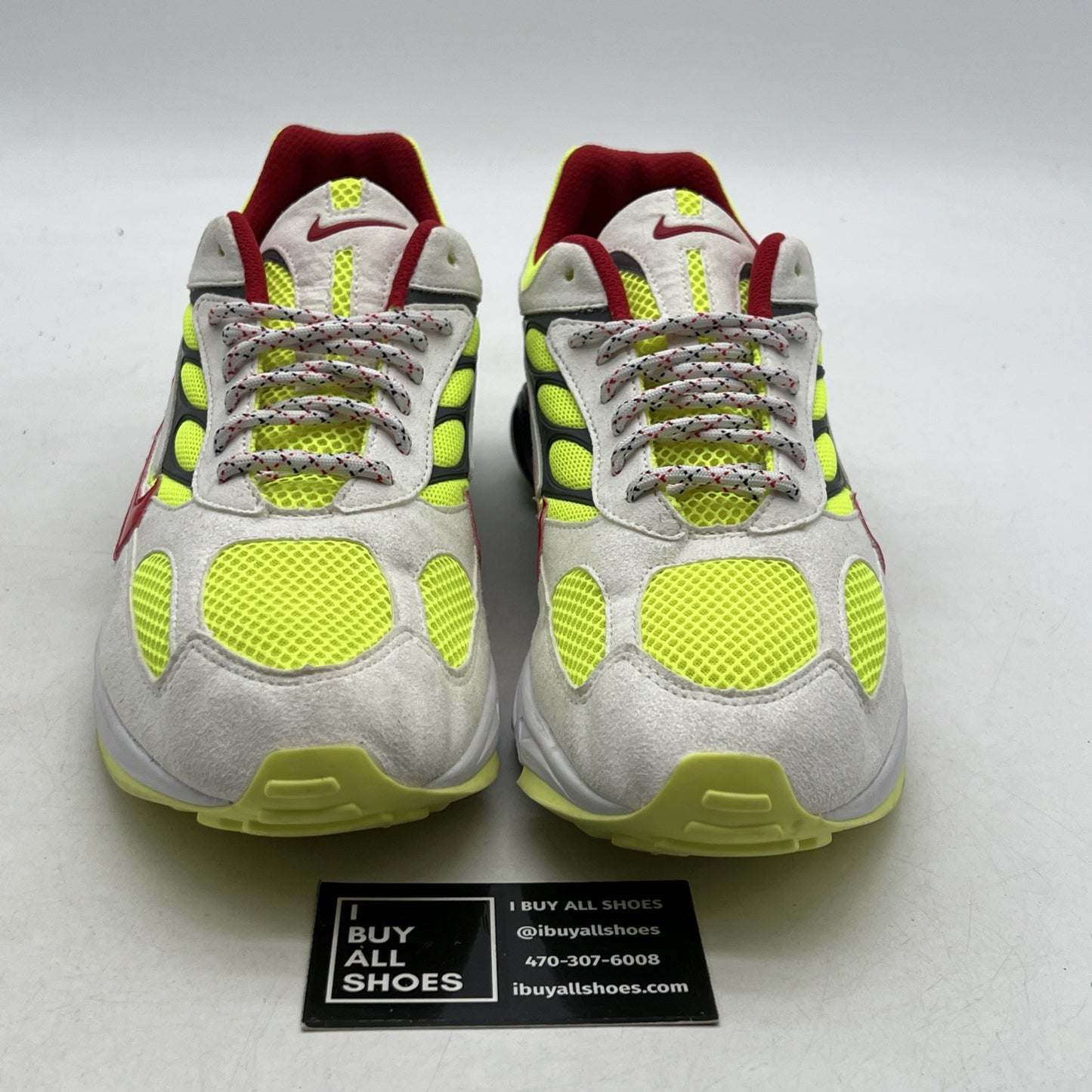 Size 12 - Nike Air Ghost Racer Retro Neon Yellow (AT5410-100)