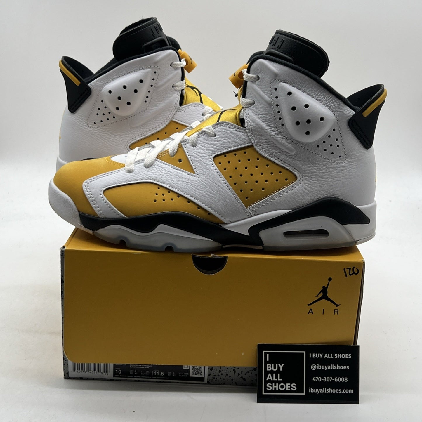 Size 10 - Air Jordan 6 Retro Yellow Ochre (CT8529-170)