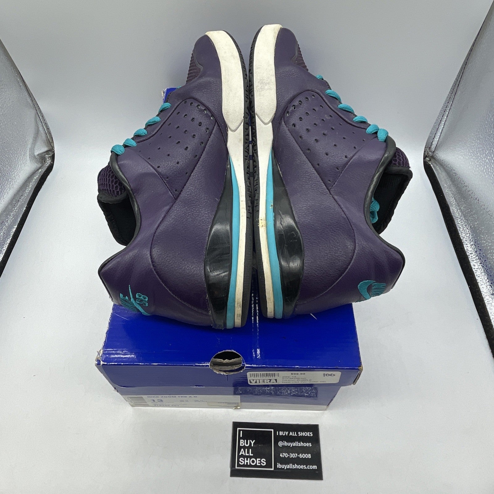 Size 13 - Nike Zoom Tre A.D. Grand Purple (318235-501)