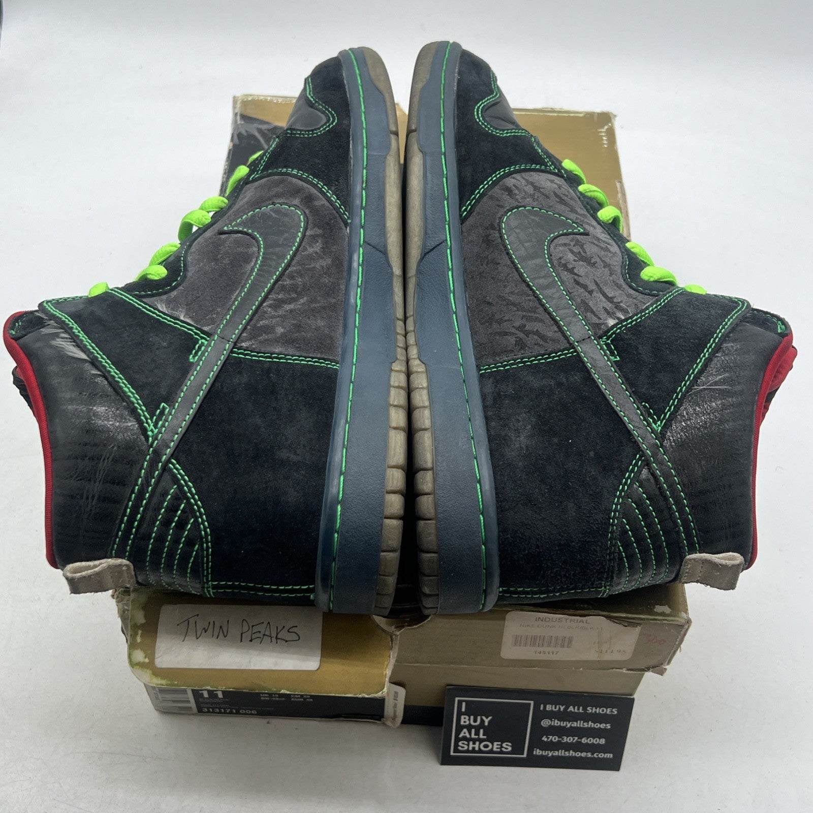 Size 11 - Nike Dunk Premium SB High Twin Peaks (313171-006)