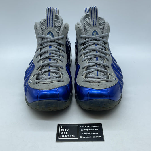 Size 12 - Nike Air Foamposite One Sport Royal Blue Grey Suede (314996-401)