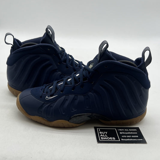 Size 6.5Y - Nike Little Posite One Mid Midnight Navy (644791-405)