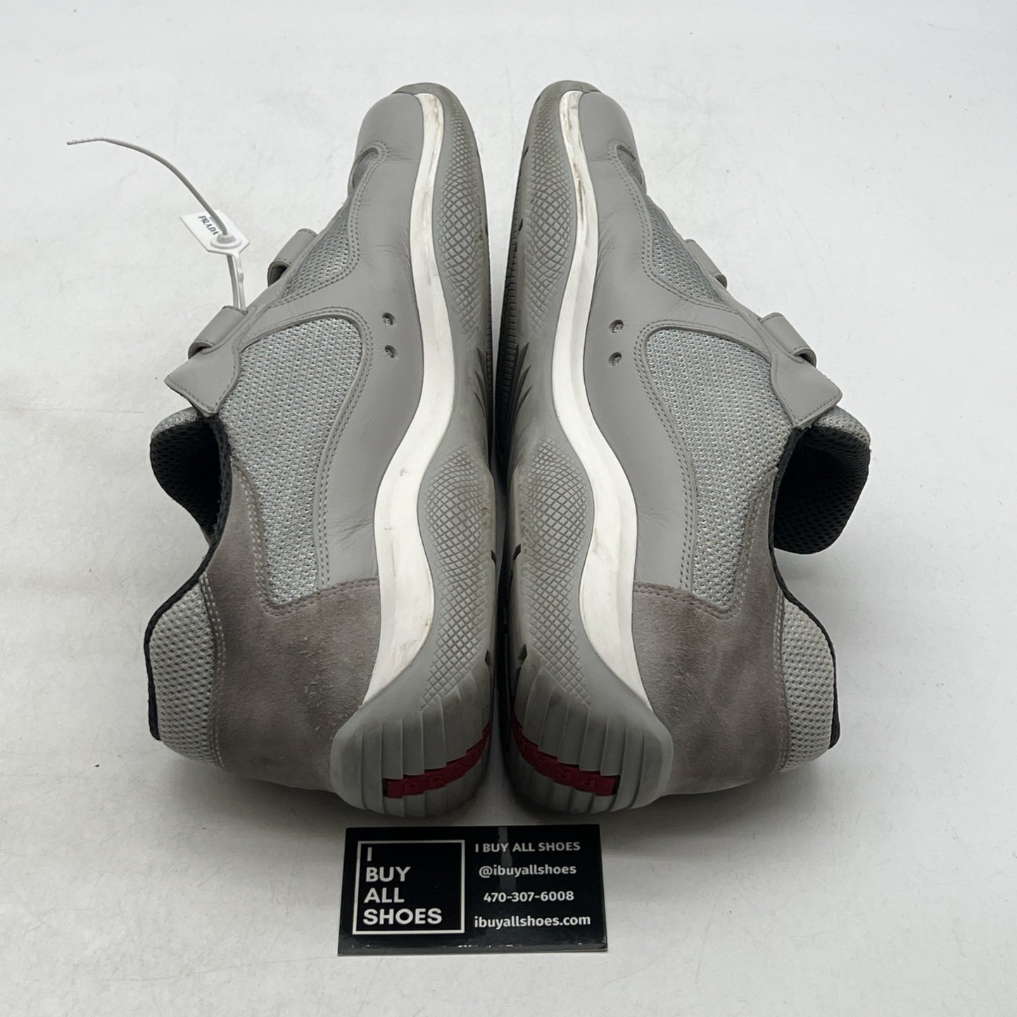 Size 11 - PRADA AMERICAS CUP SNEAKERS