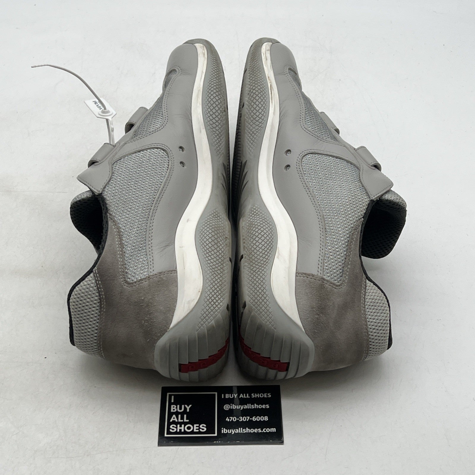 Size 11 - PRADA AMERICAS CUP SNEAKERS