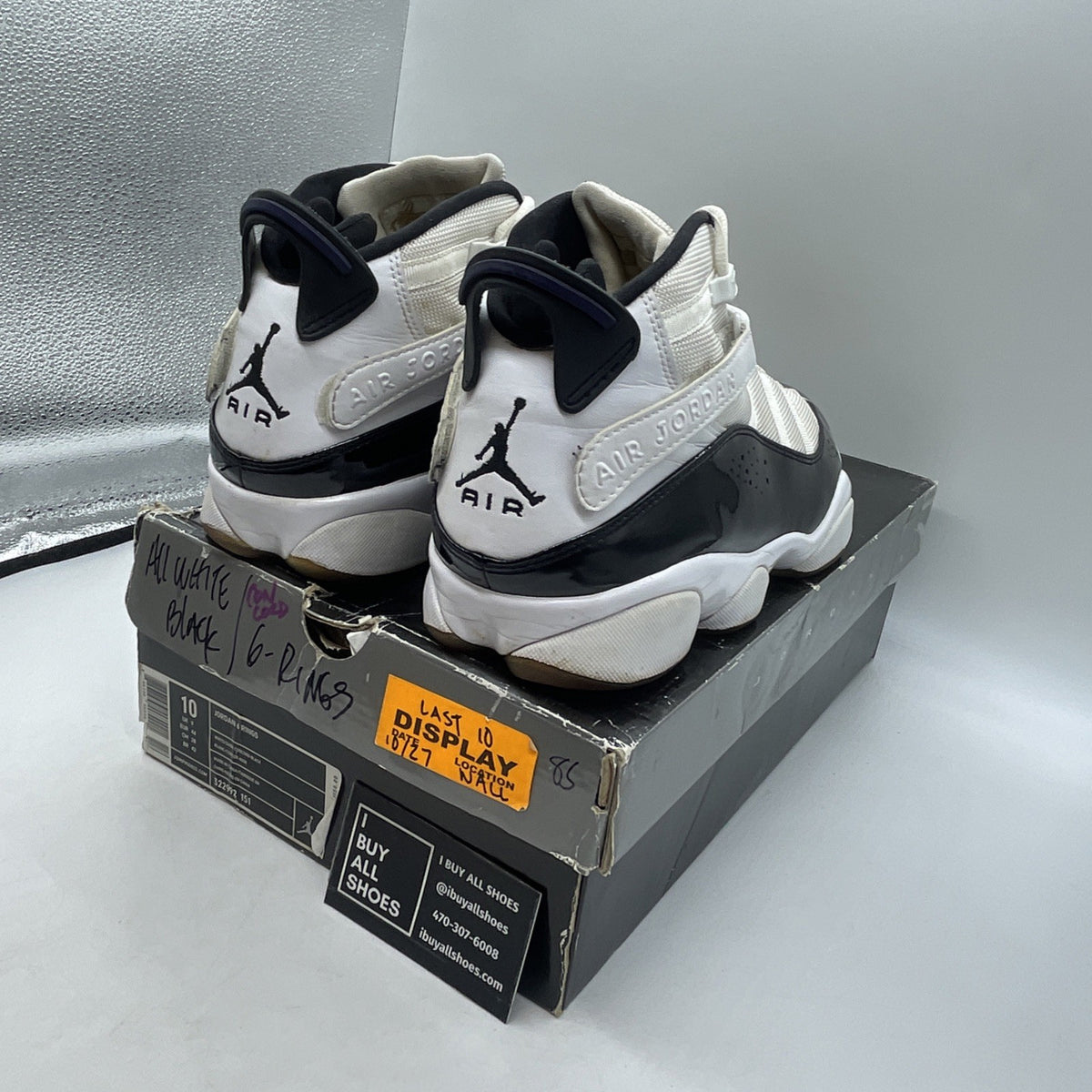 Size 10 - Air Jordan 6 Rings Concord (322992-151)