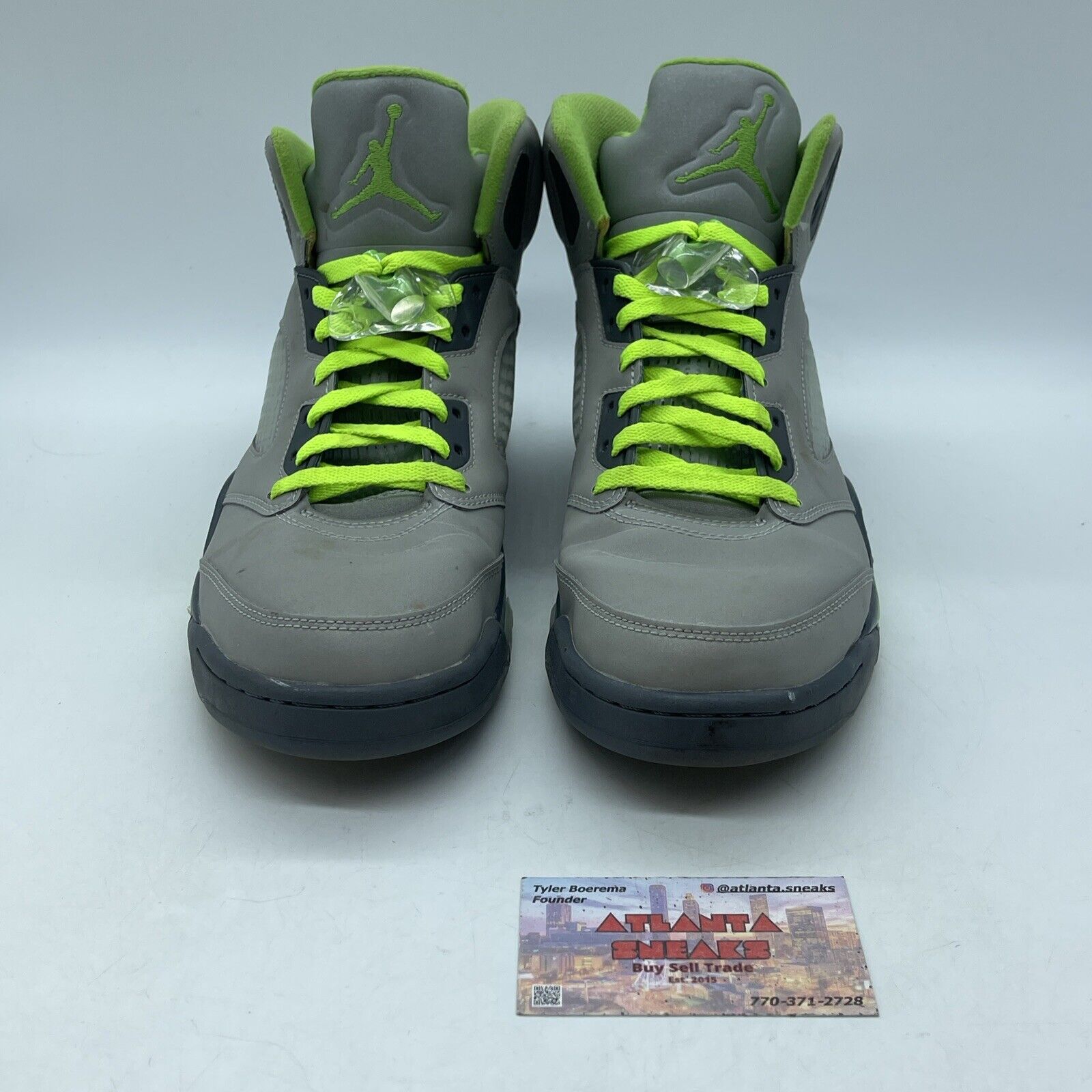 Size 10 - Jordan 5 Retro Green Bean Grey Leather (DM9014-003)