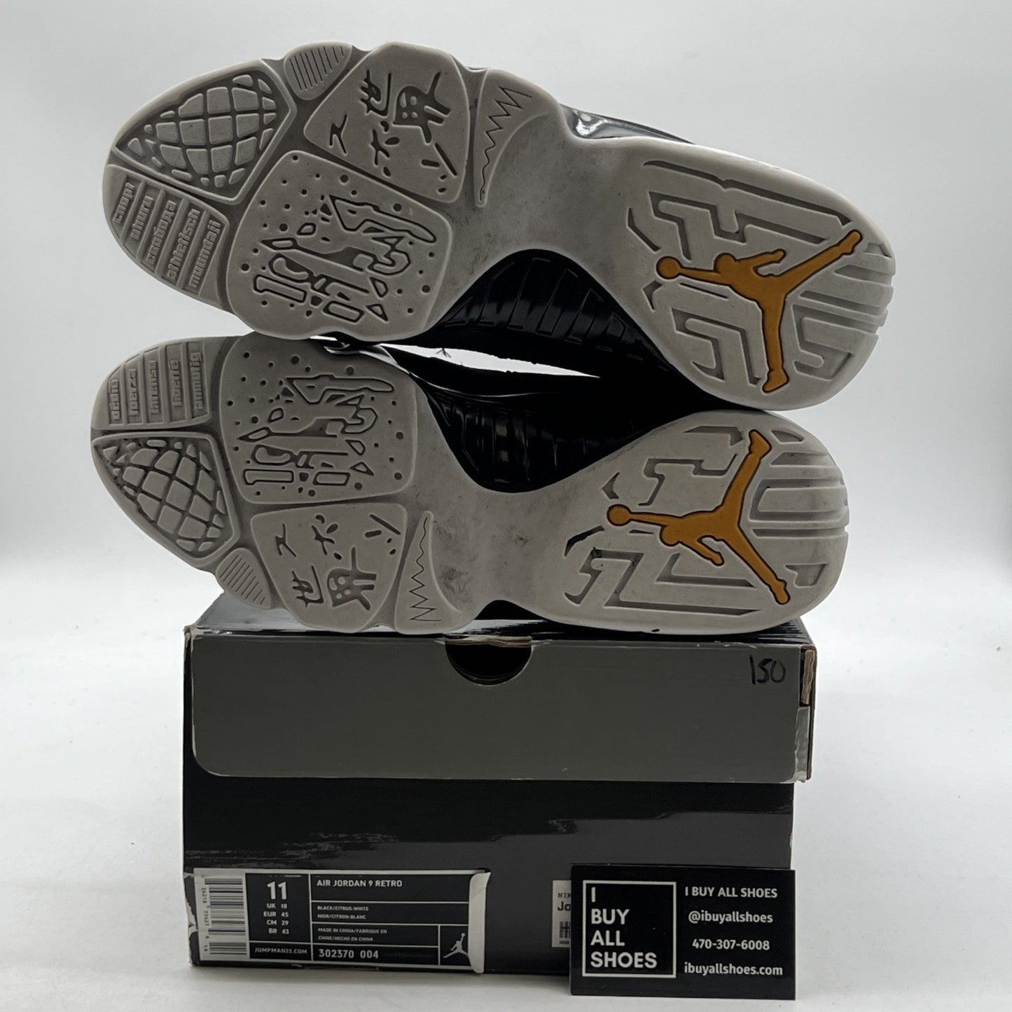 Size 11 - Air Jordan 9 Retro Citrus (302370-004)