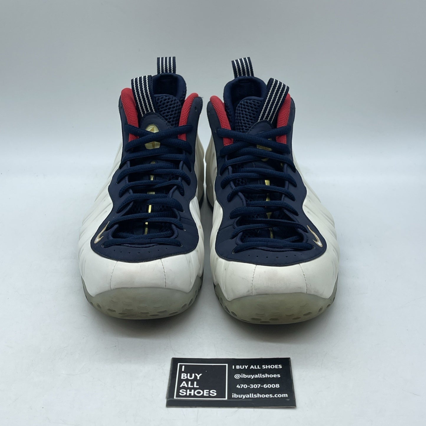 Size 11.5 - Nike Air Foamposite One PRM Olympic (575420-400)