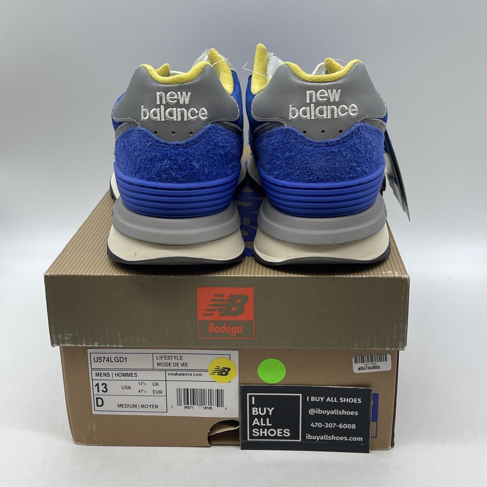 Size 13 - New Balance Bodega x 574 Legacy Departure (U574LGD1)