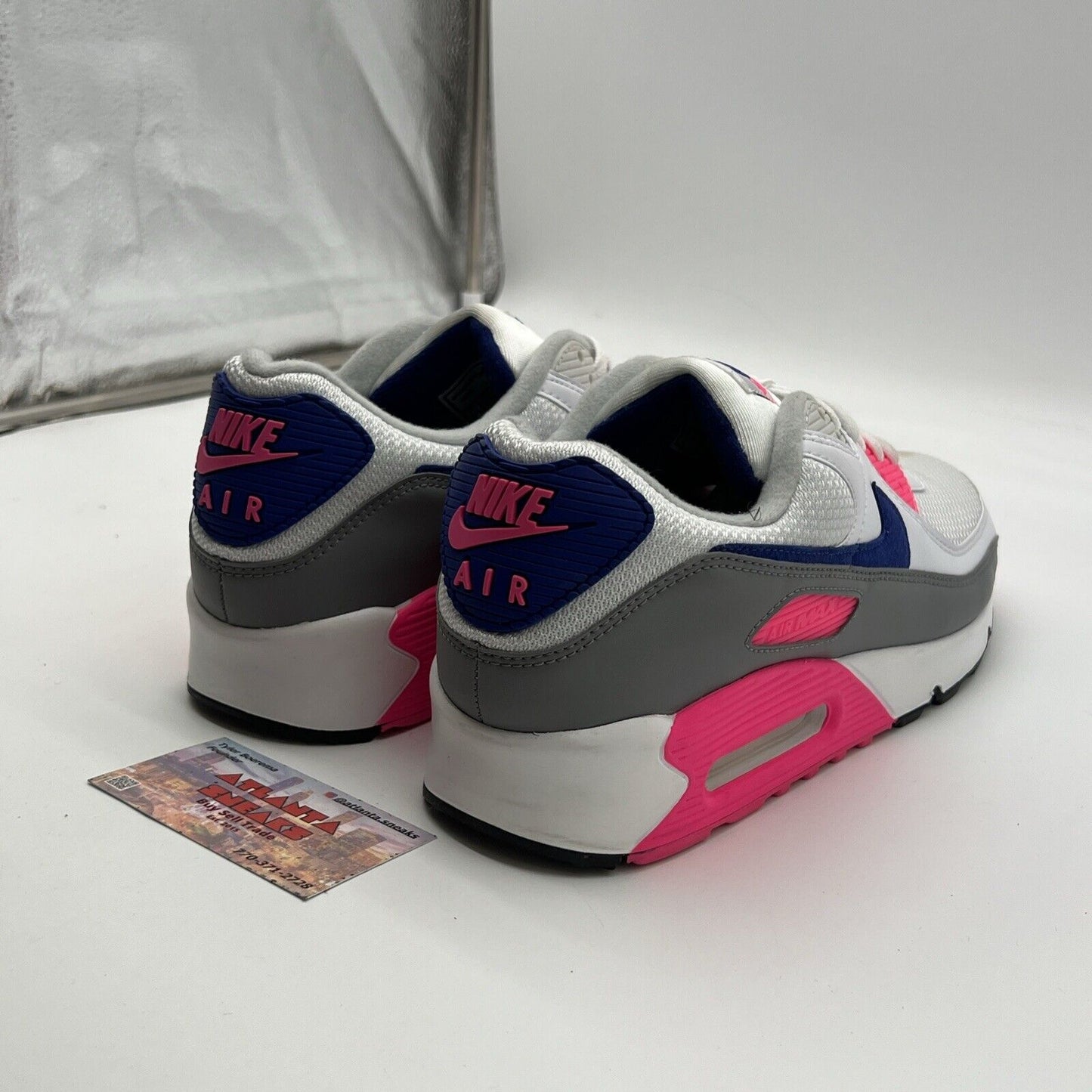 Size 13.5W - Nike Air Max 90 Pink Concord 2020