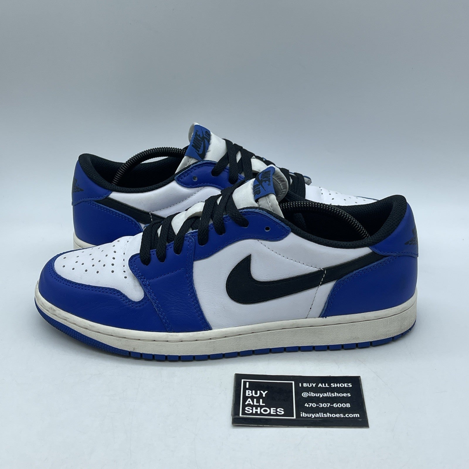 Size 11 - Air Jordan 1 Retro OG Low Game Royal (CZ0790-140)