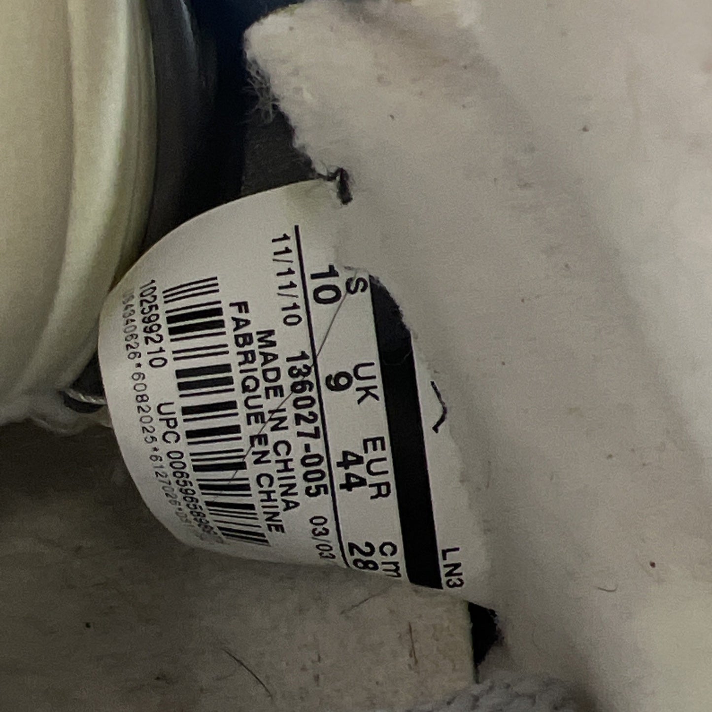 Size 10 - Air Jordan 5 Retro Wolf Grey (136027-005)