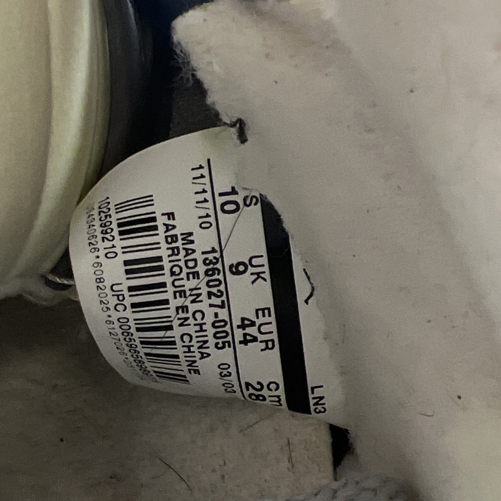 Size 10 - Air Jordan 5 Retro Wolf Grey (136027-005)