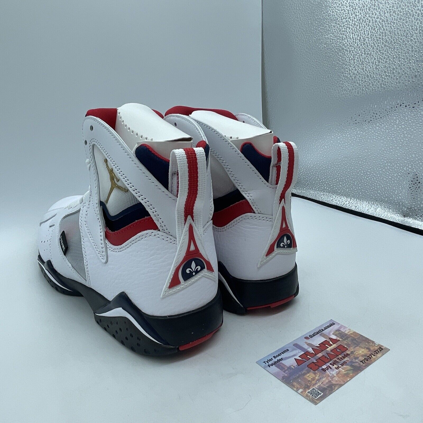 Size 8.5 - Paris Saint-Germain x Air Jordan 7 Retro Paname White (CZ0789-105)