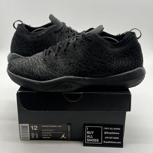 Size 12 - Jordan AJKO Trainer Low Black Anthracite (845403-002)