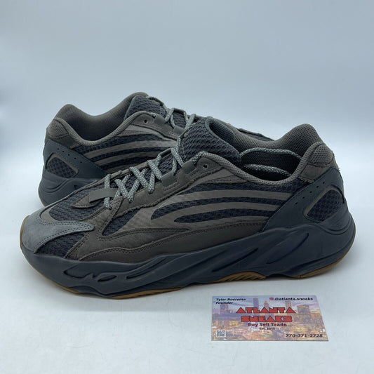 Size 12 - adidas Yeezy Boost 700 V2 Geode Brown Black Suede Leather (EG6860)
