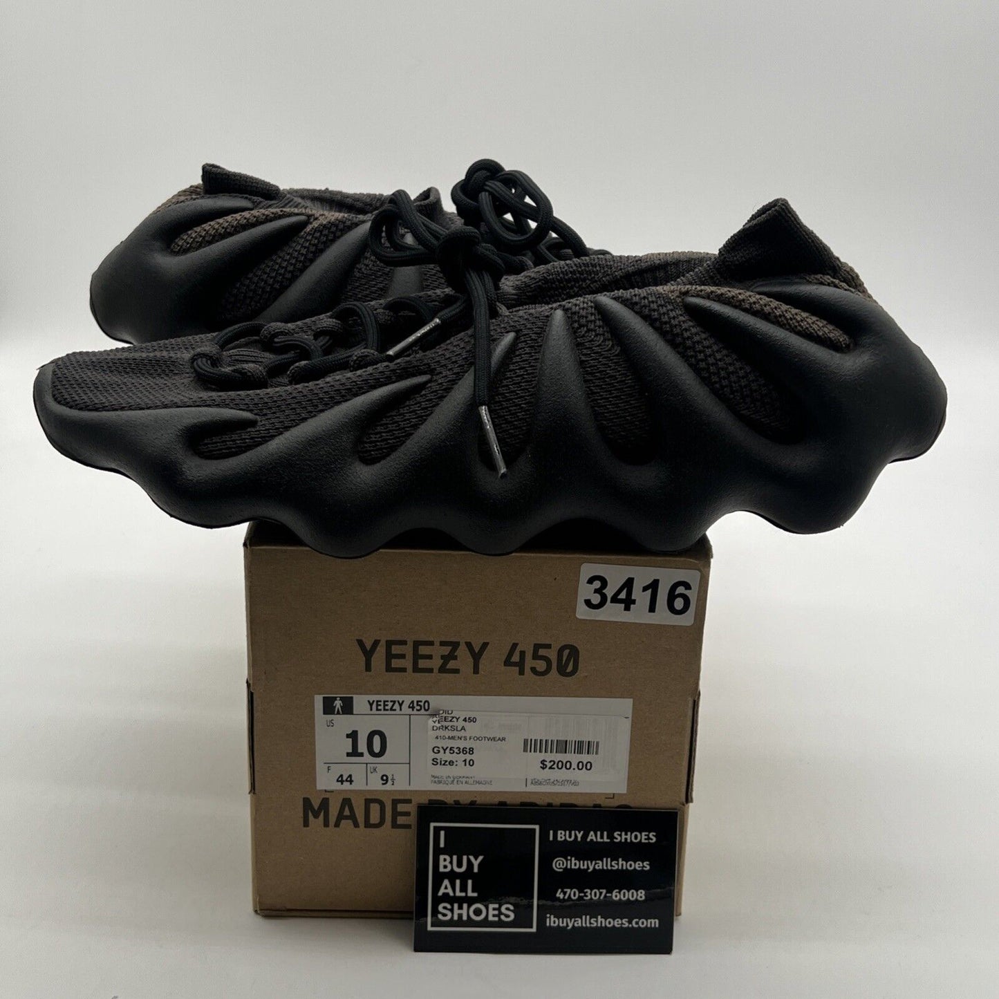 Size 10 - Adidas Yeezy 450 Dark Slate - (GY5368)