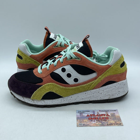 Size 9.5 - Saucony Shadow 6000 Trailian Yellow Suede White Leather (S707745-1)