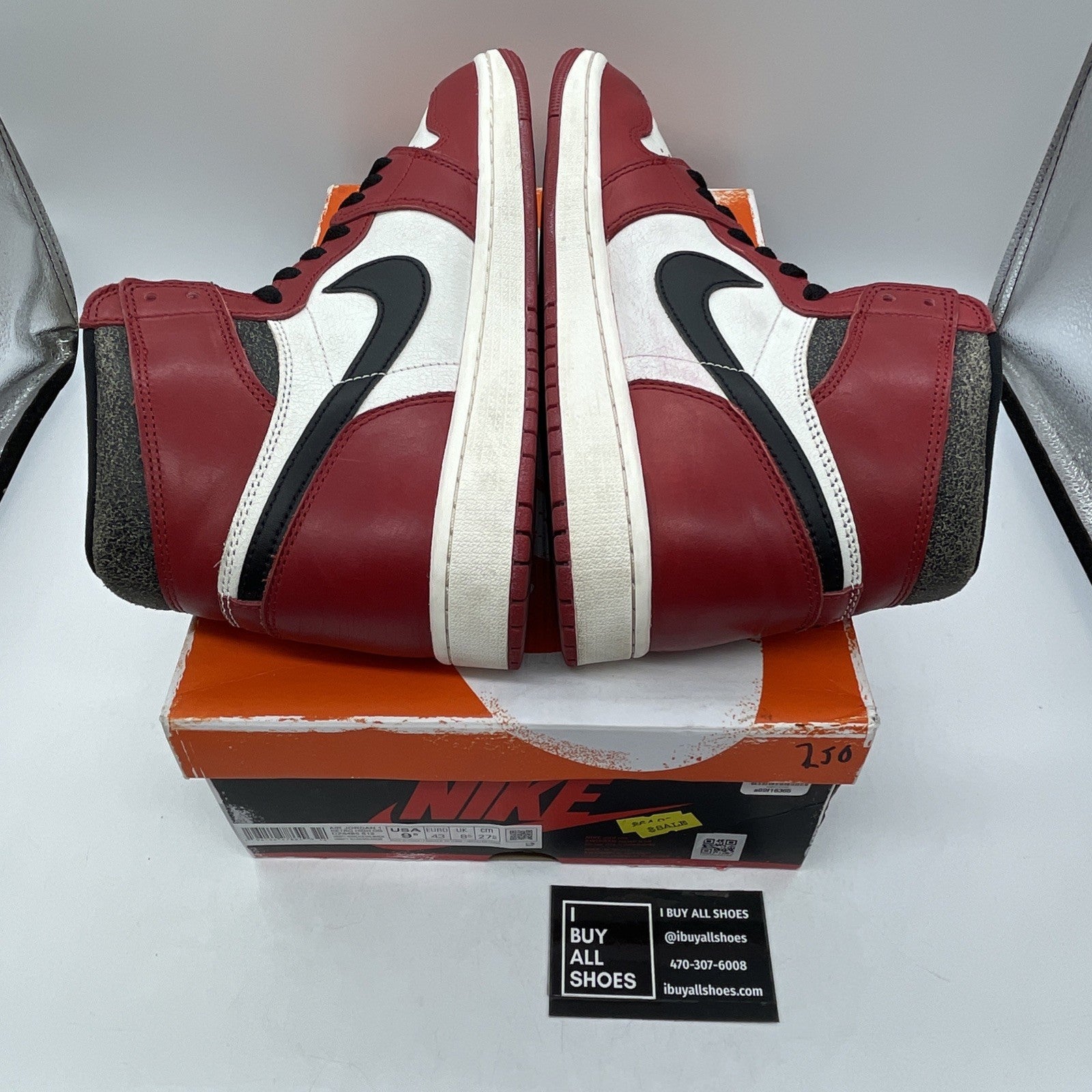 Size 9.5 - Jordan 1 Retro High OG Chicago Reimagined Lost & Found (DZ5485-612)