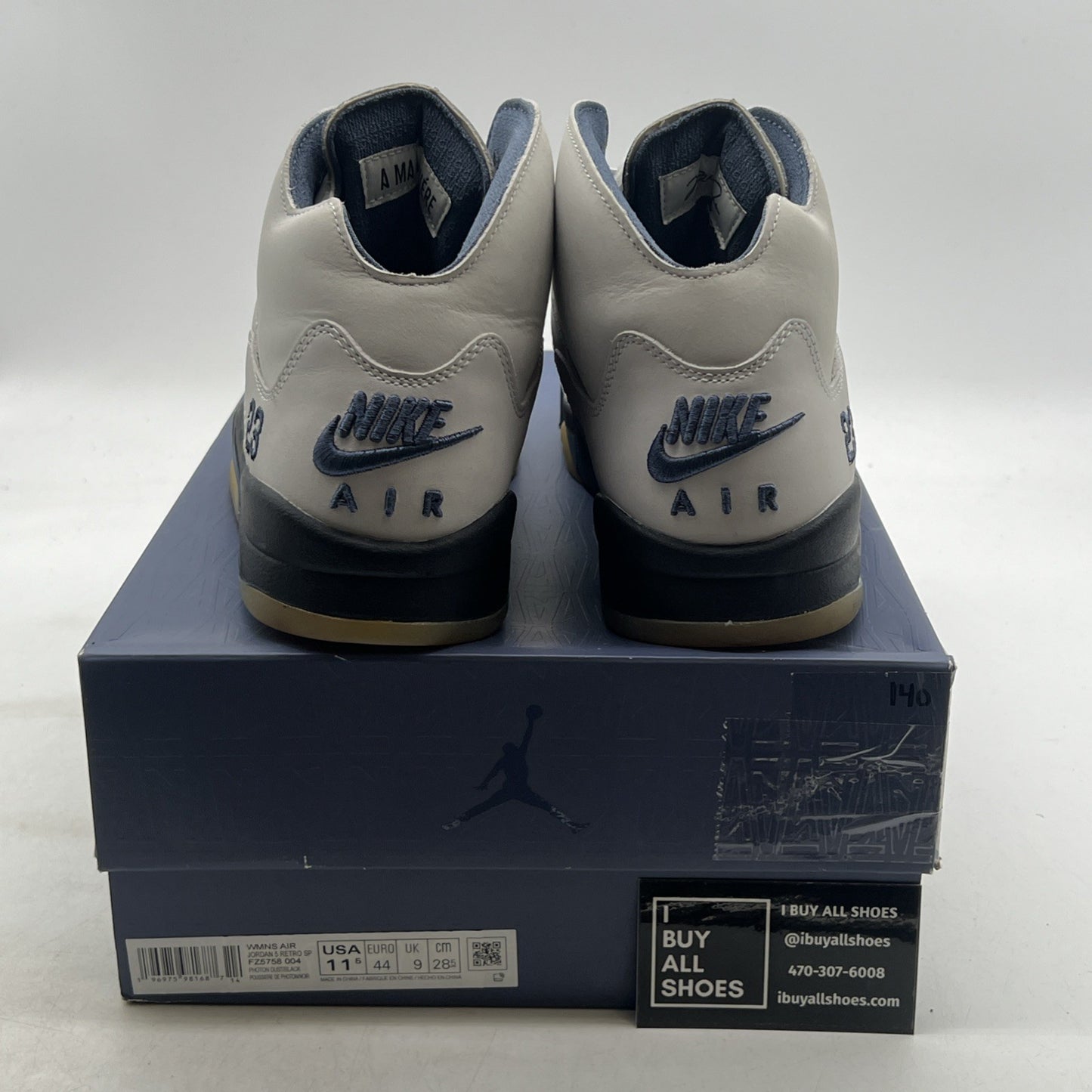 Size 11.5 - A Ma Maniére x Air Jordan 5 Retro Dawn W (FZ5758-004)