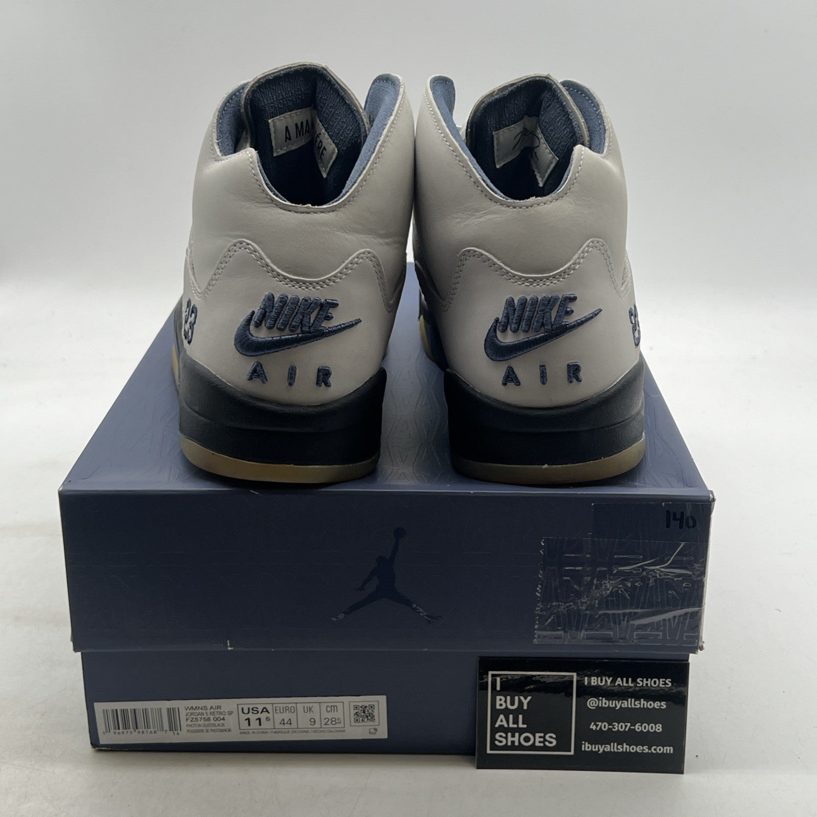 Size 11.5 - A Ma Maniére x Air Jordan 5 Retro Dawn W (FZ5758-004)