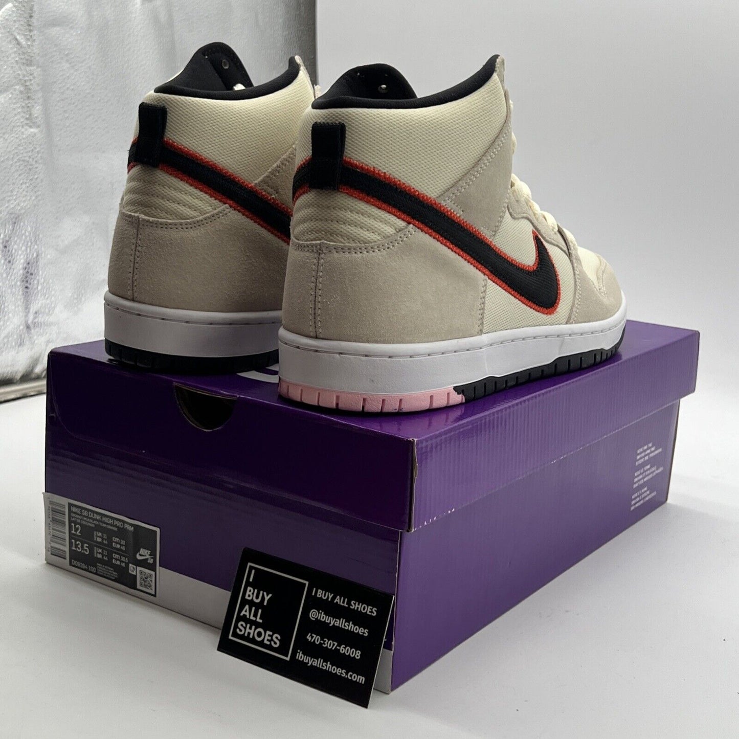 Size 12 - Nike Dunk SB High San Francisco Giants (DO9394-100)