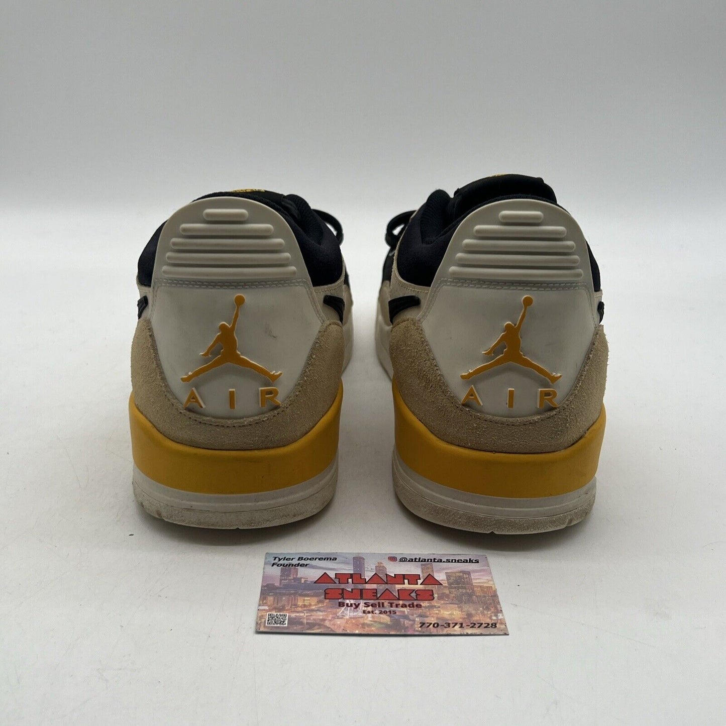 Size 13 - Jordan Legacy 312 Low Pale Vanilla Black Yellow Suede (CD7069-200)