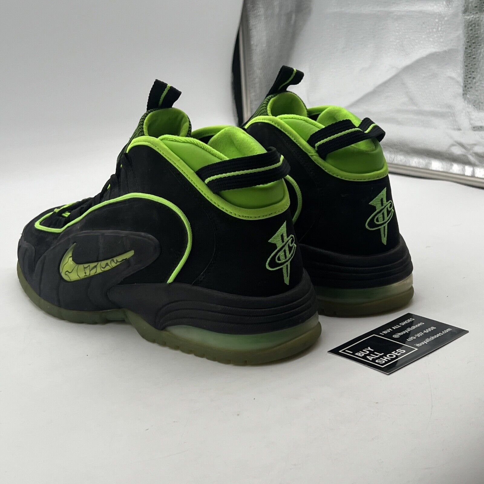 Size 13 - Nike Air Max Penny 05 Hoh Black (438793-033)