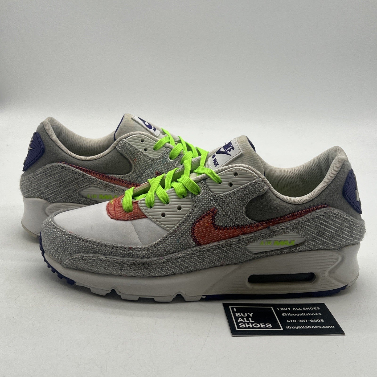 Size 10 - Nike Air Max 90 Recycled Jerseys Pack (CT1684-100)