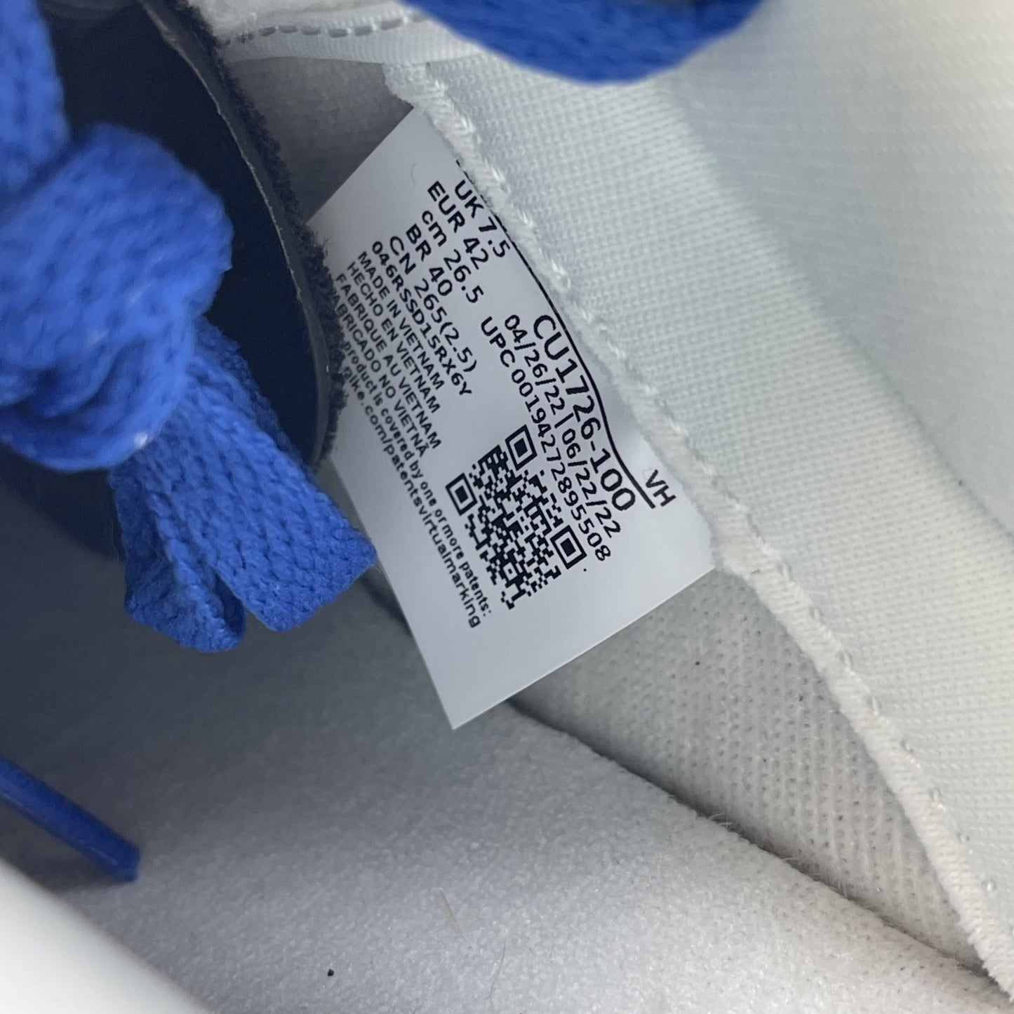 Size 8.5 - Nike Dunk Low Retro SP Kentucky 2020 (CU1726-100)