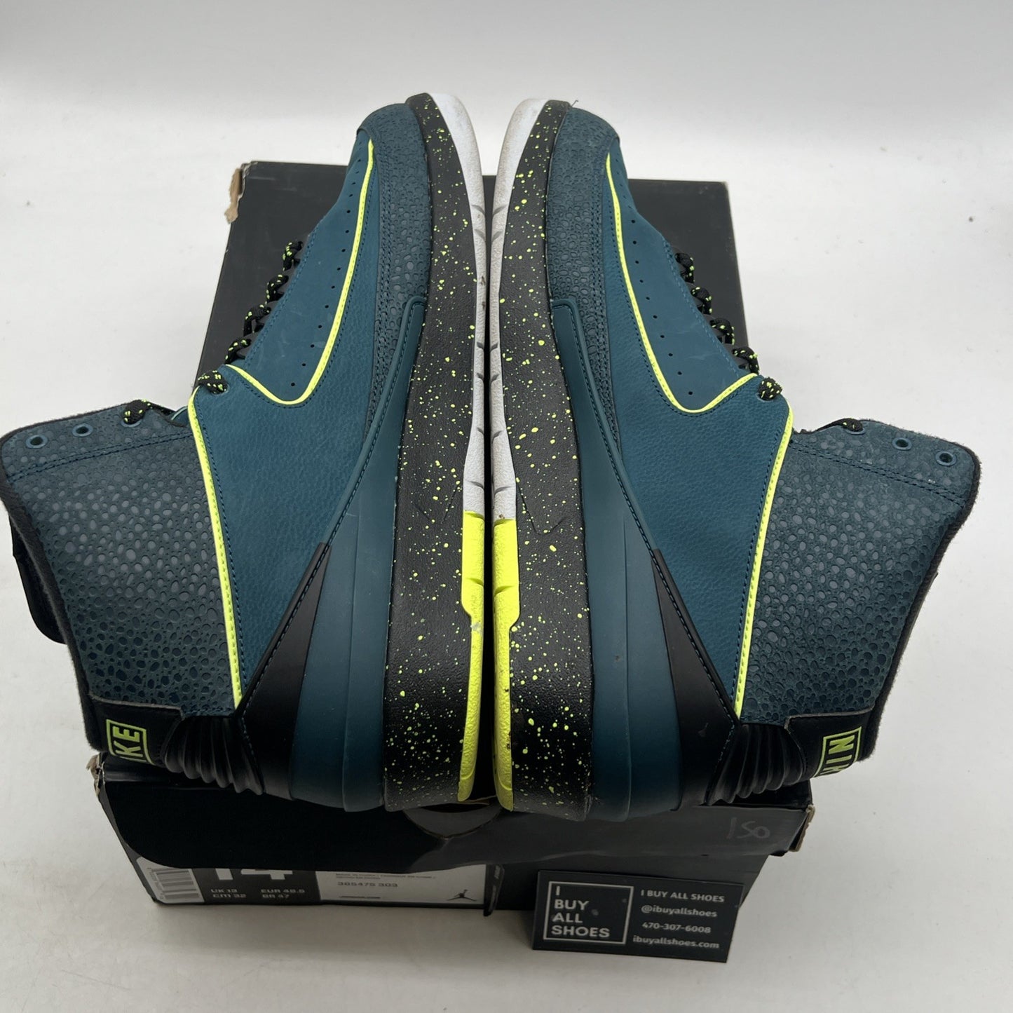 Size 14 - Air Jordan 2 Retro Nightshade (385475-303)