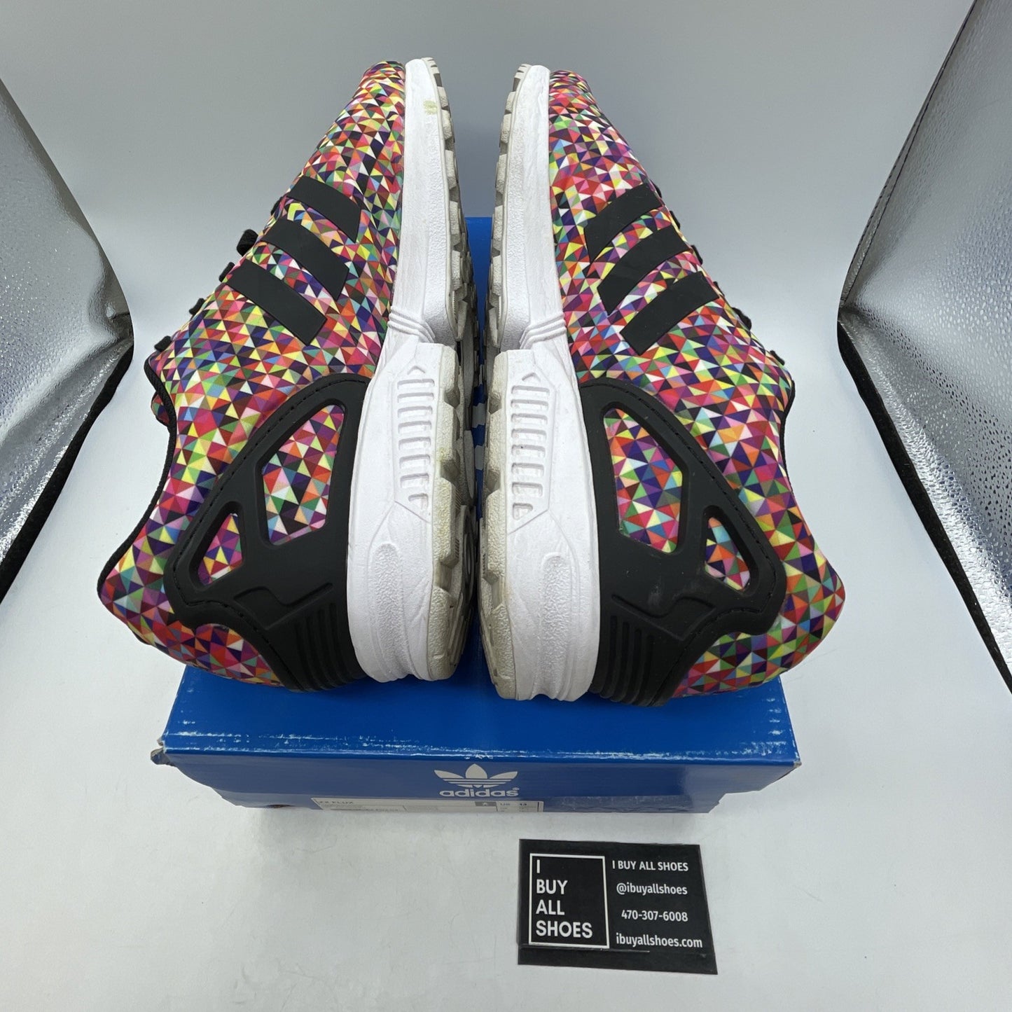 Size 13W - Adidas ZX Flux Watercolor (ZXFLUX
