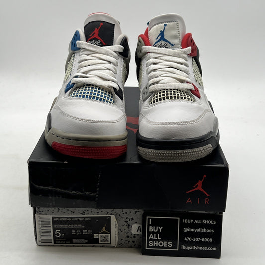 Size 5Y- Air Jordan 4 Retro SE Mid What The 4 (408452-146)