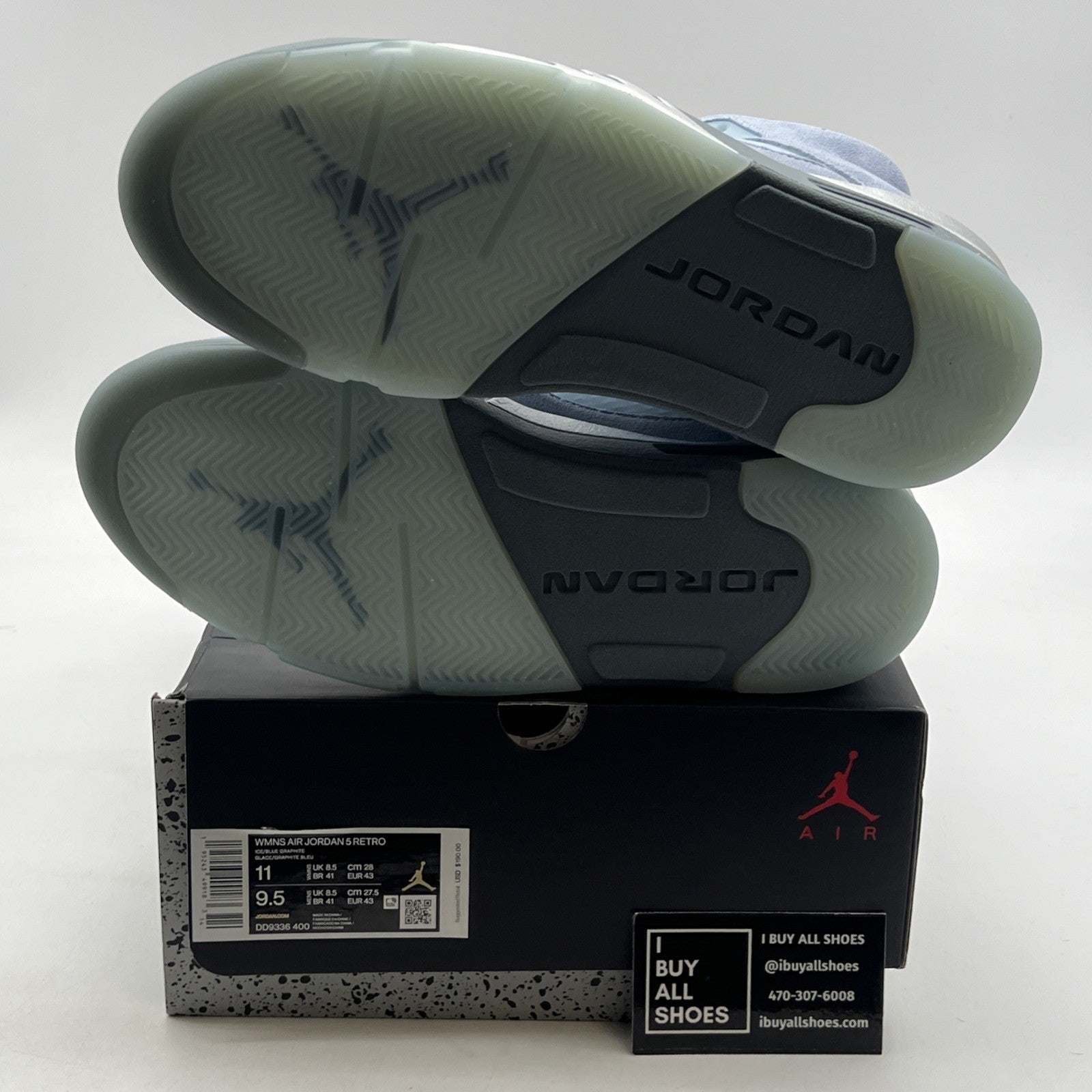 Size 11 - Air Jordan 5 Retro Blue Bird W (DD9336-400)