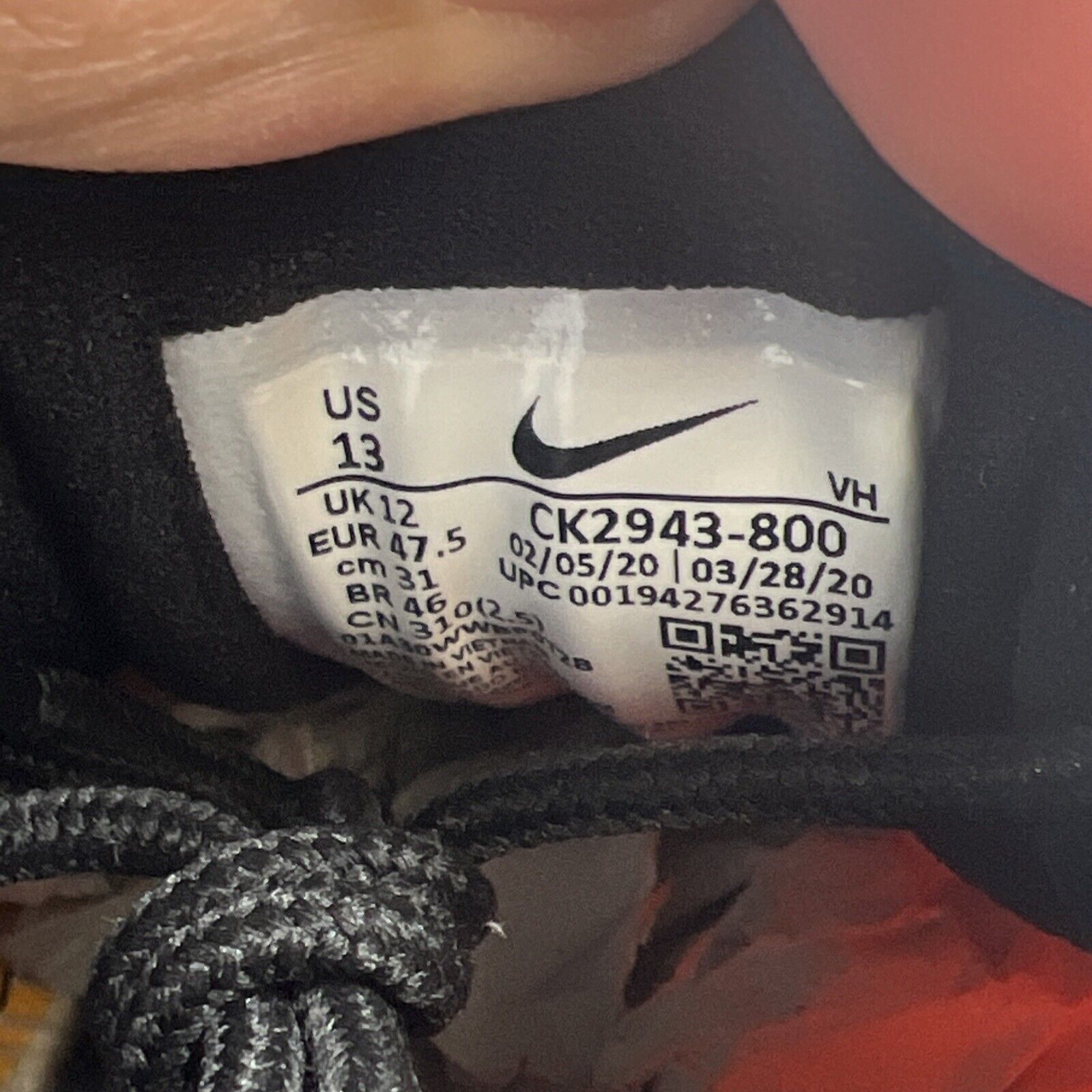 Size 13 - Nike Air Max 2X Multi-Color (CK3943-800)