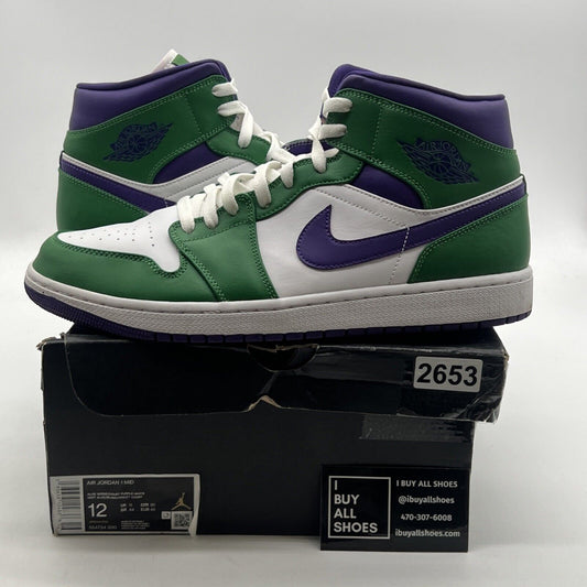 Size 12 - Air Jordan 1 Mid Hulk (554724-300)