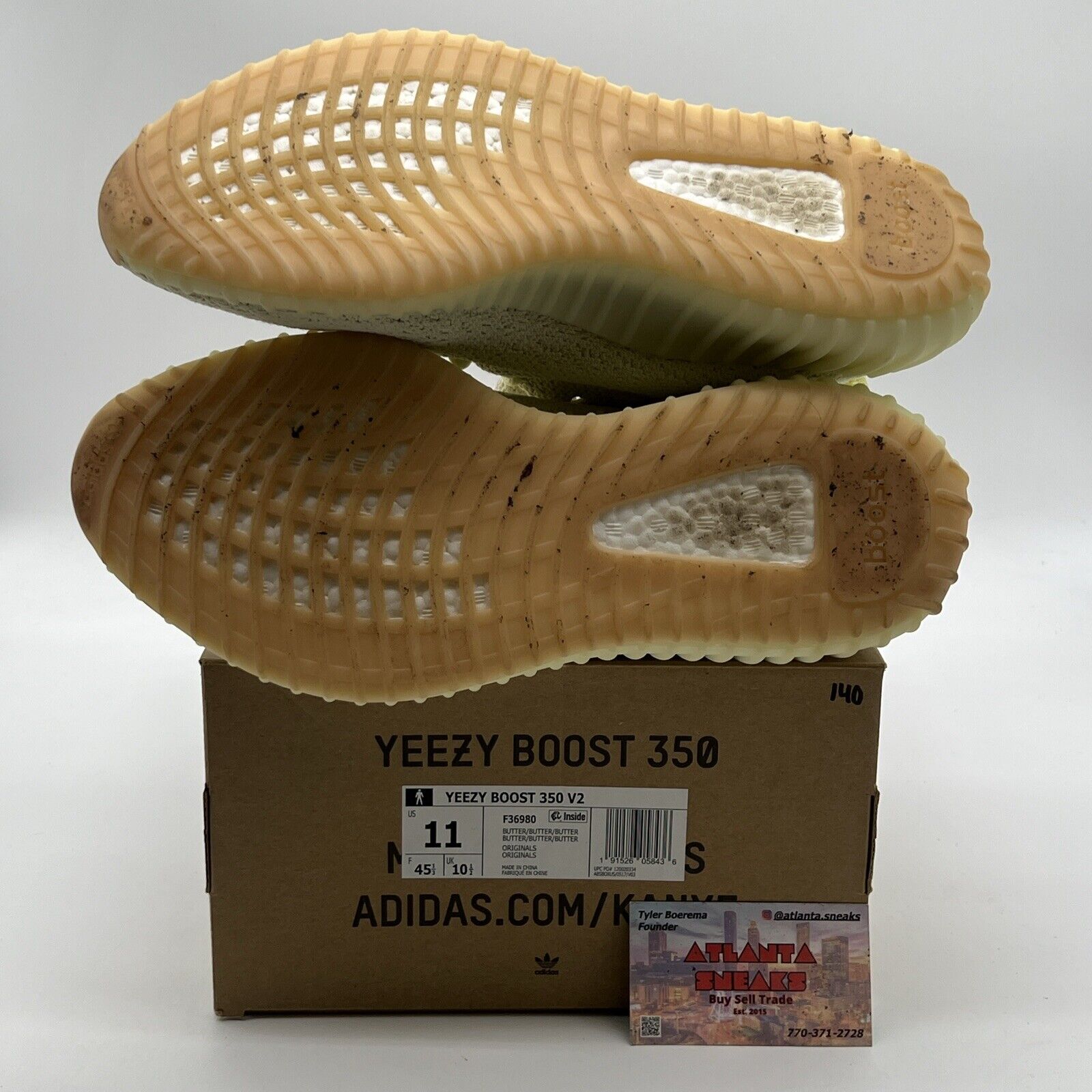 Size 11 - Adidas Yeezy Boost 350 V2 Butter (F36980)