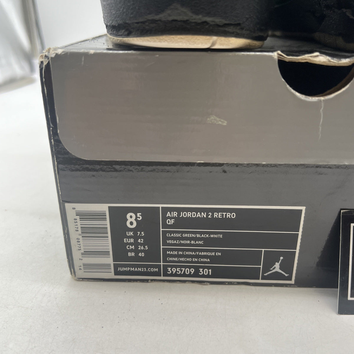 Size 8.5 - Air Jordan 2 Retro QF Candy Green (395709-301)
