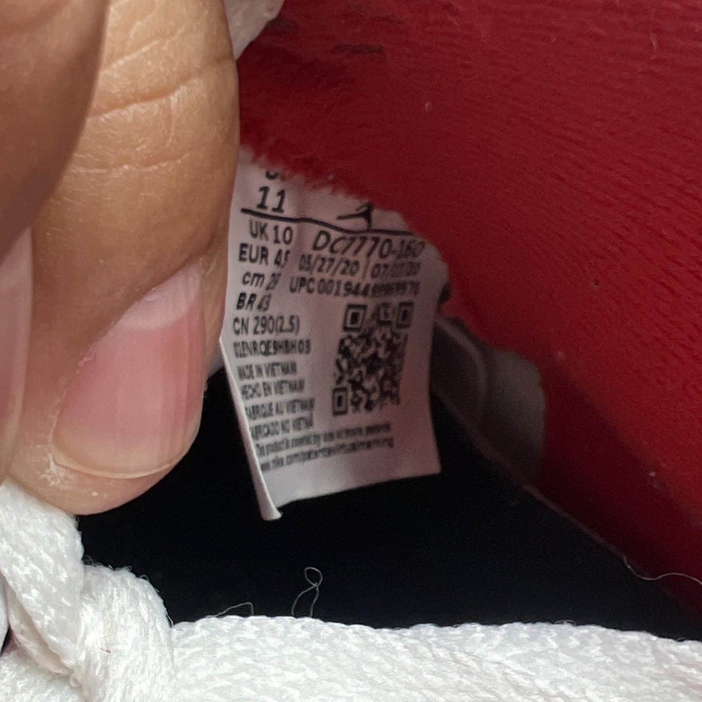 Size 11 - Air Jordan 4 Retro OG Mid Fire Red (DC7770-160)
