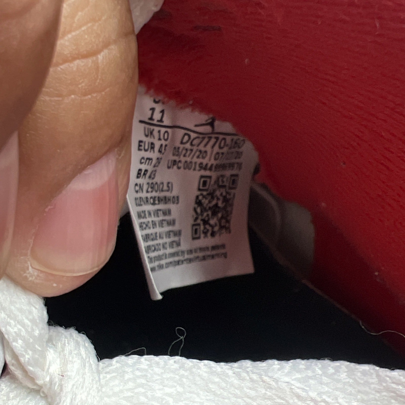 Size 11 - Air Jordan 4 Retro OG Mid Fire Red (DC7770-160)