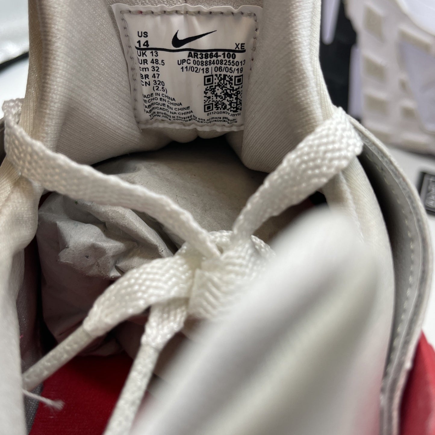 Size 14 - Nike Air Huarache Run DNA CH.1 University Red (AR3864-100)