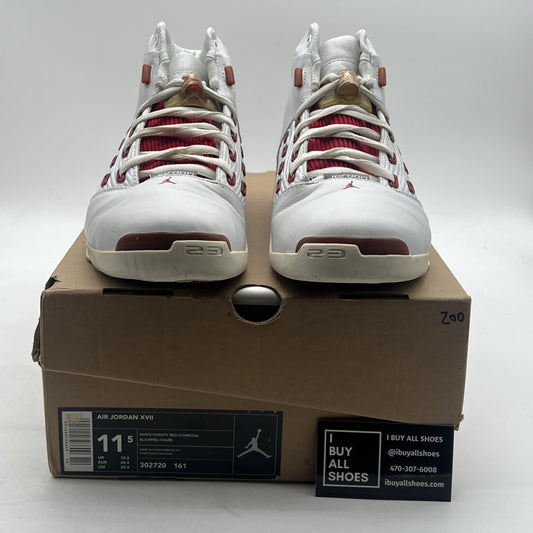 Size 11.5 - Air Jordan 17 OG Varsity Red (302720-161)