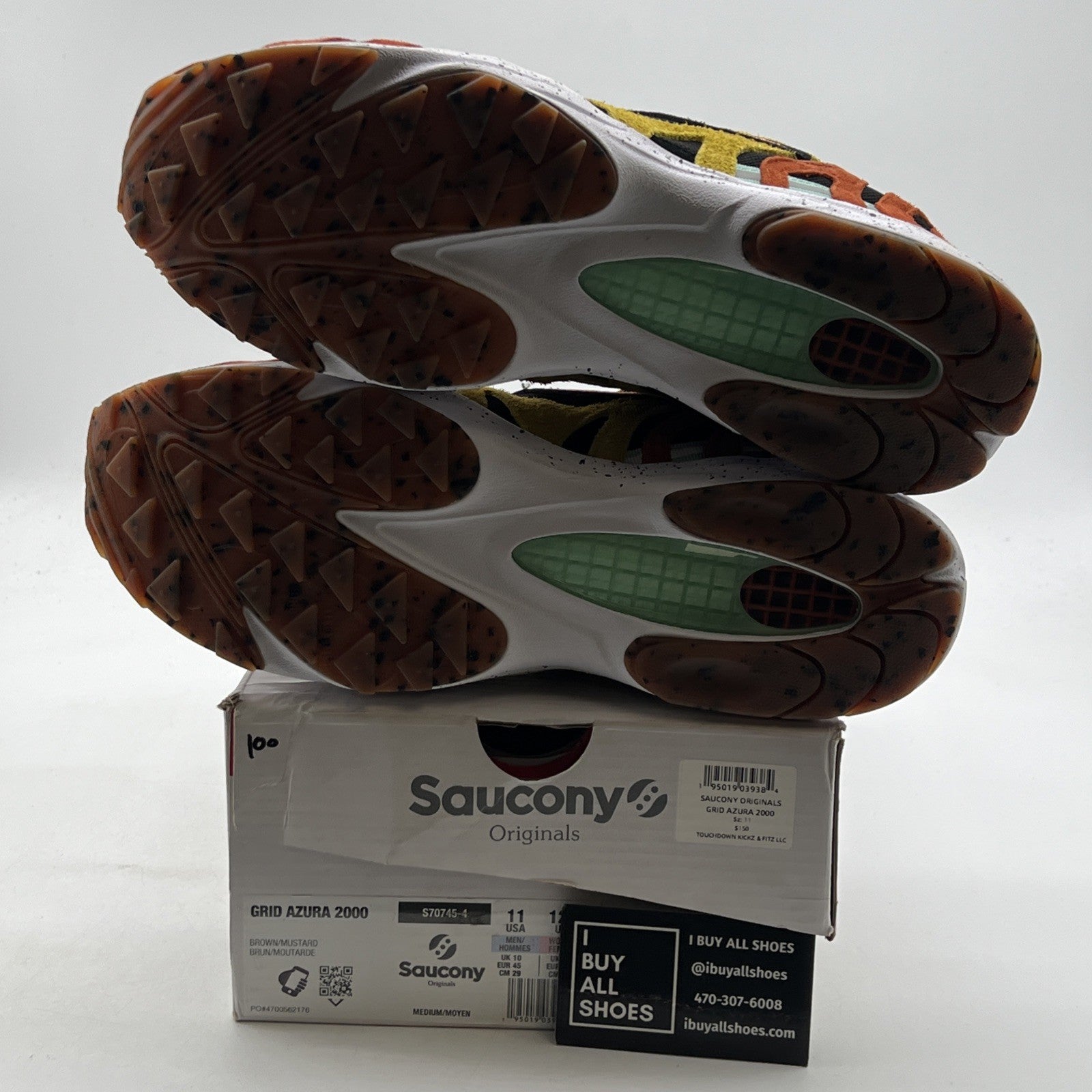 Size 11 - Saucony Grid Azura 2000 Trailian (S70745-4)