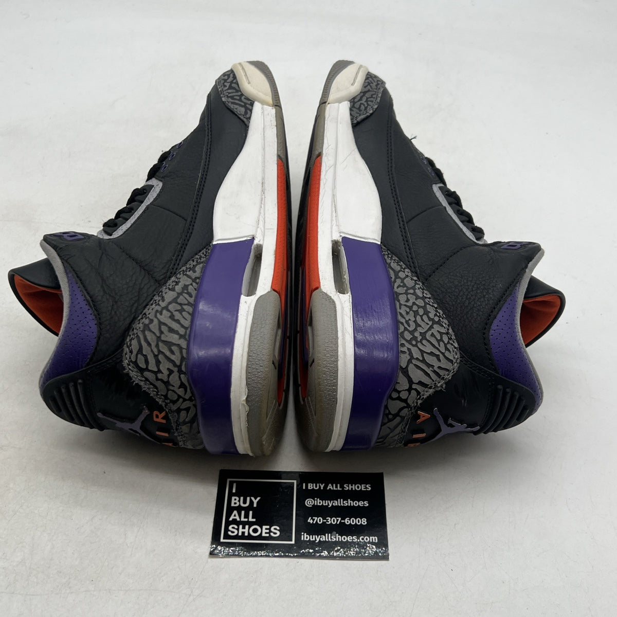 Size 8.5 - Air Jordan 3 Retro Court Purple (CT8532-050)