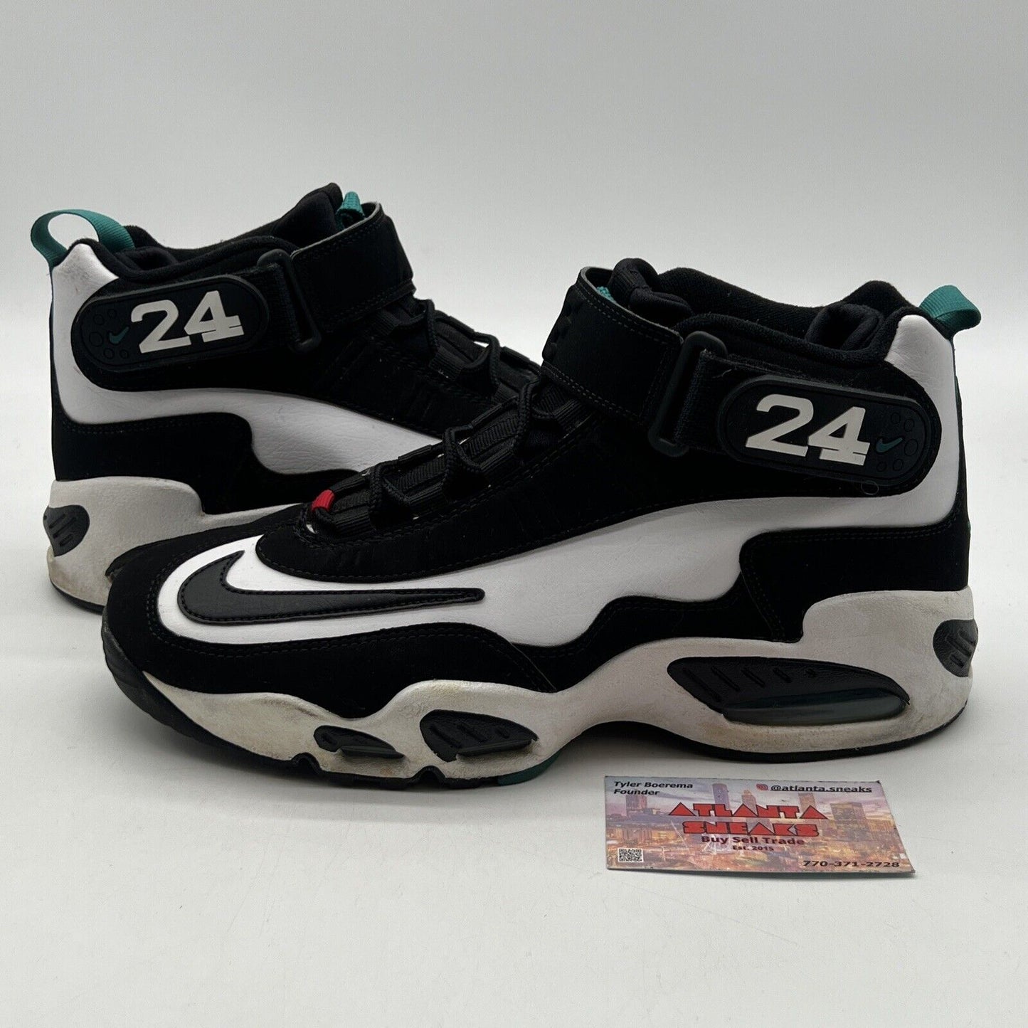 Size 10 - Nike Air Griffey Max 1 2021 Freshwater Black White Suede (DD8558-100)
