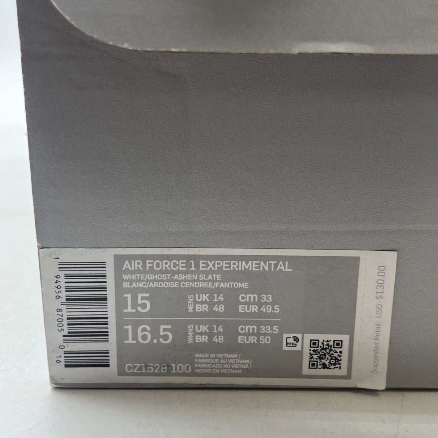 Size 15 - Nike USPS x Air Force 1 Experimental Low Postal Service (CZ1528-100)